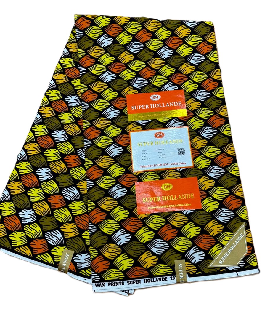 This images represents African Print Fabric pieace in Pretoria