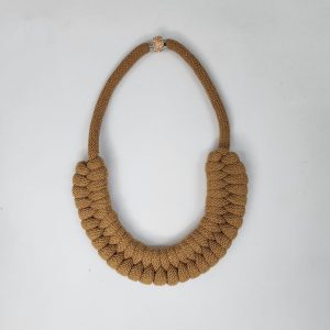 Macrame Necklace - Tan